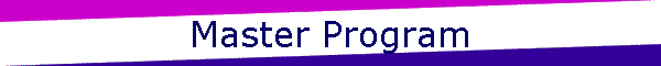 Master Program